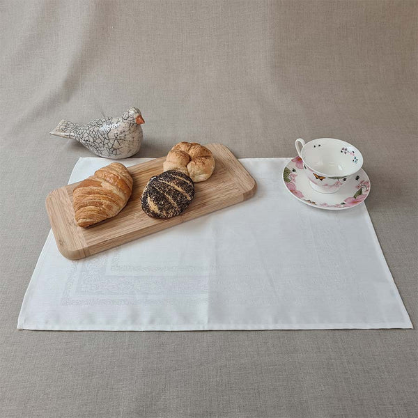 Fine Scroll Double Damask Placemats