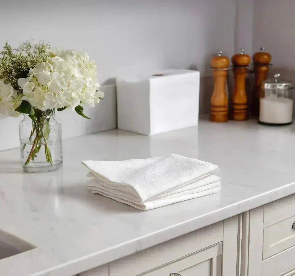 Paper Towels vs Cloth Towels: What Gives You a Cleaner Kitchen? - Ferguson's Irish Linen