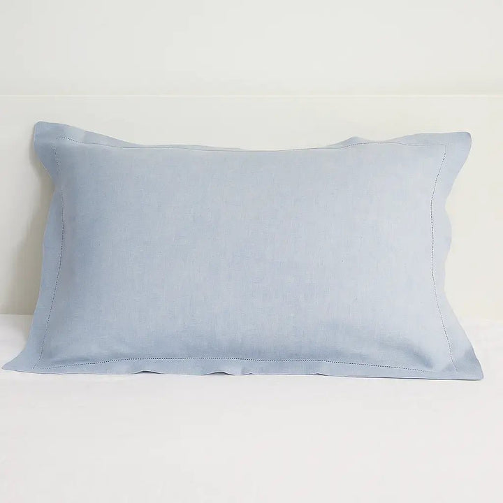 100% Linen Chambray Oxford Pillowcase - Ferguson's Irish Linen