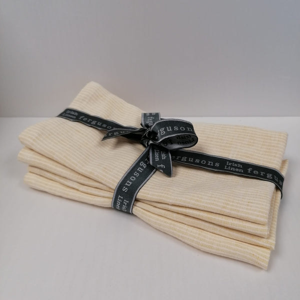 Tablescaping Straw 4 Pack Napkins - OFFER