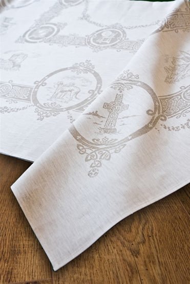 Celtic Damask Napkins - Ferguson's Irish Linen