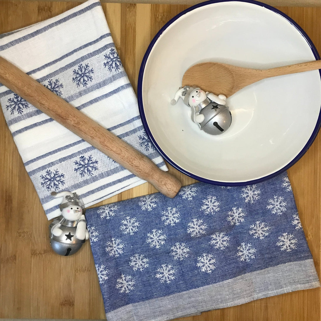 Christmas Tea Towels - Set of 2 - Ferguson's Irish Linen
