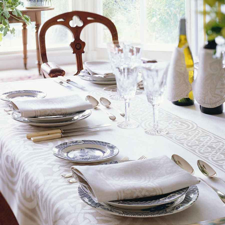 Colmcille Damask Tablecloths - Ferguson's Irish Linen