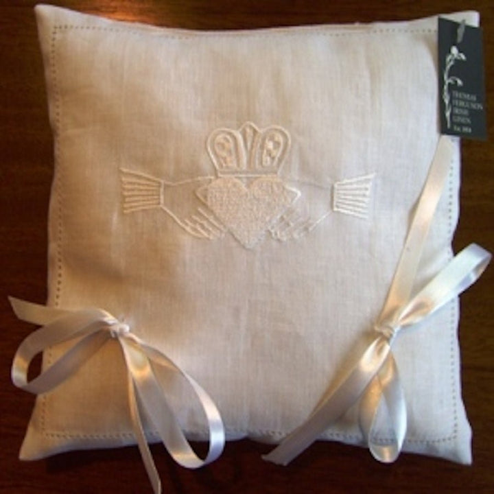 Irish Linen Wedding Ring Cushion - Ferguson's Irish Linen