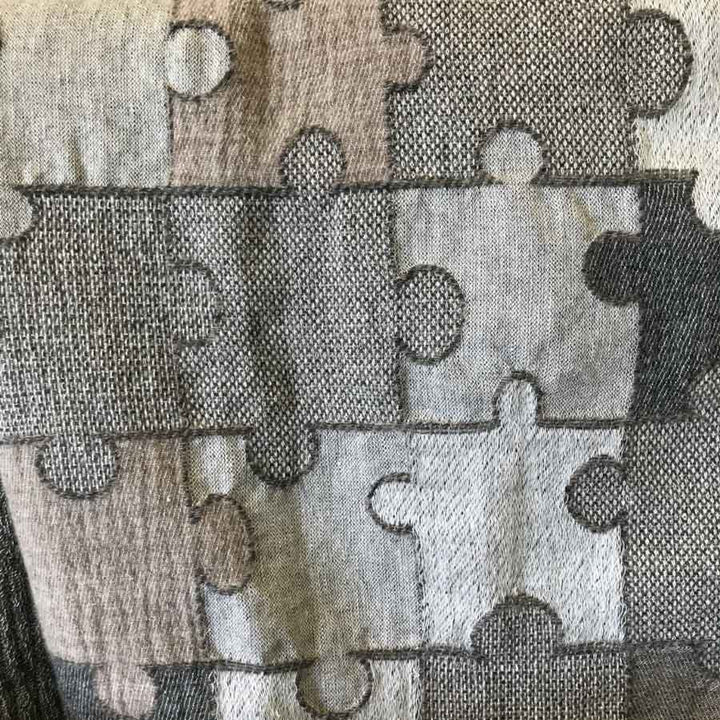 Jigsaw Linen/Wool Fusion Blanket - OFFER - Ferguson's Irish Linen