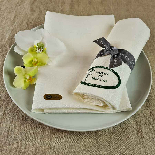 Plain Linen Tea Towel - Ferguson's Irish Linen