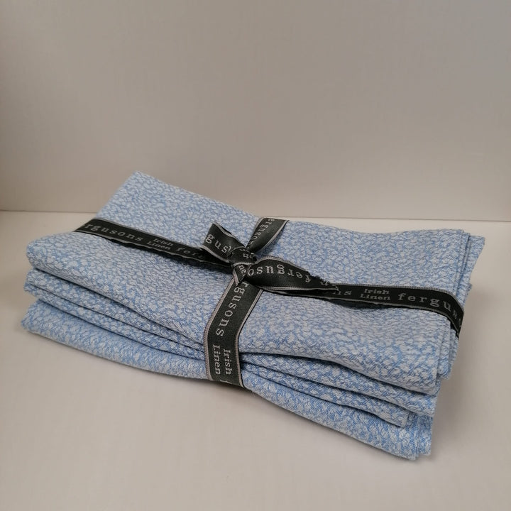 The Blue 4 Pack Napkins Tablescape Set - OFFER - Ferguson's Irish Linen