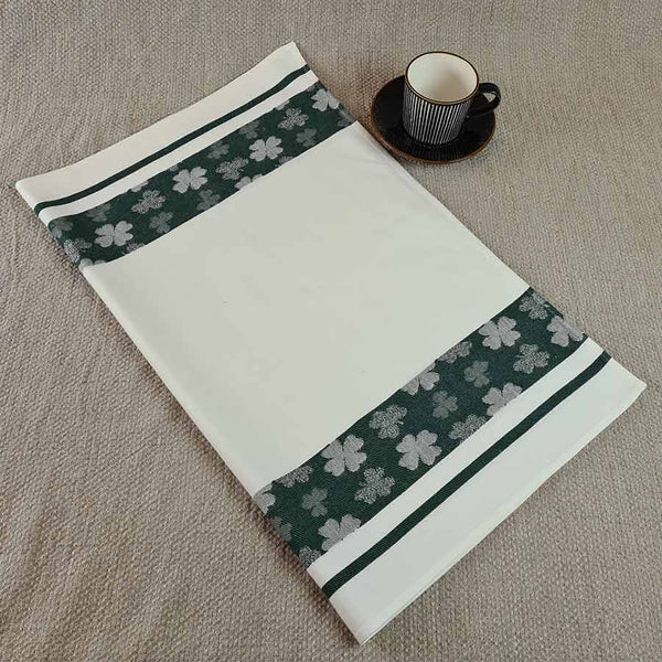 Baby Shamrock Tea Towel - Green