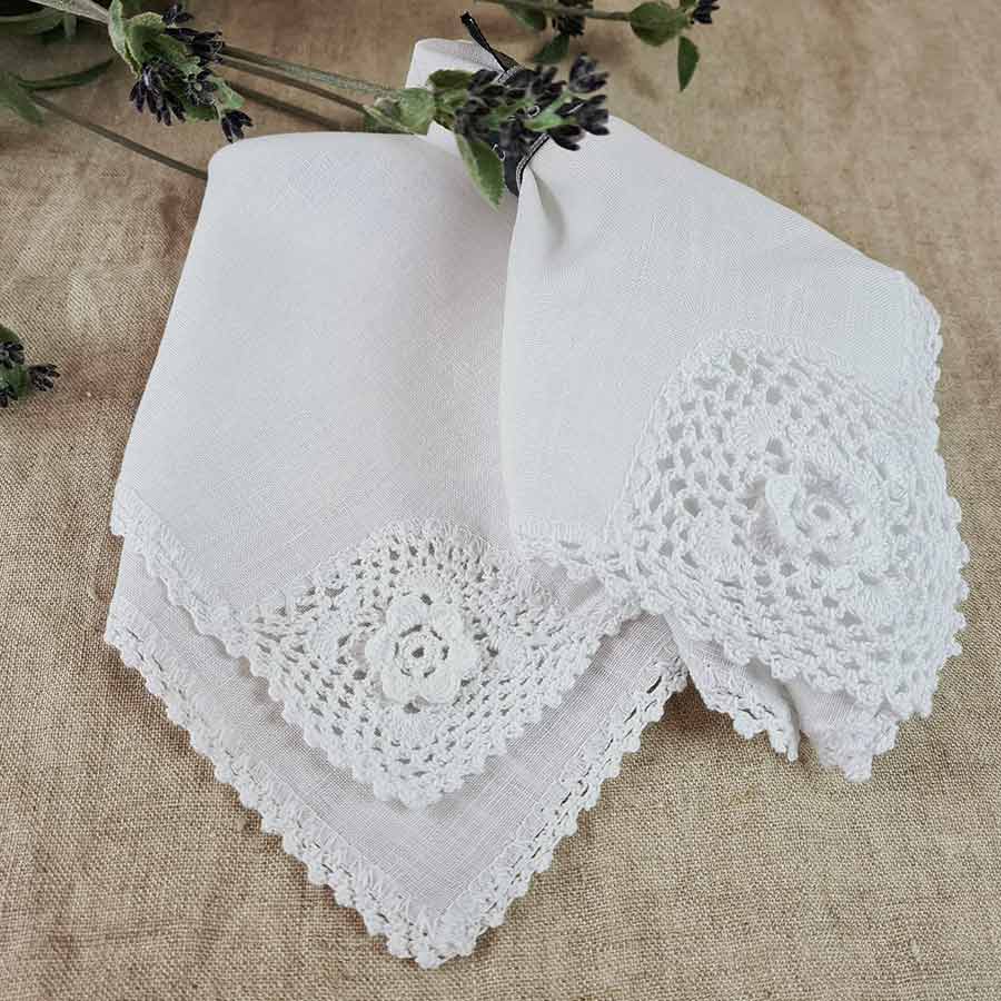 Ladies sale linen hankies