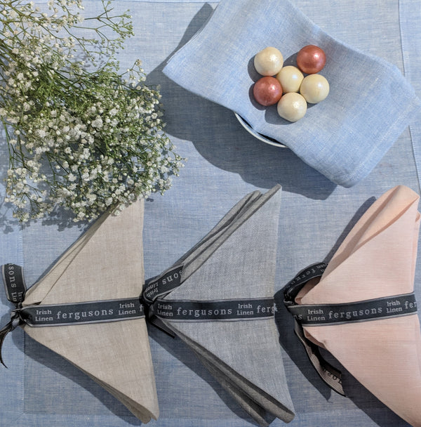 Tablescaping Chambray Napkins
