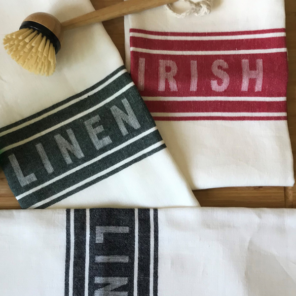 "Irish Linen" Linen Tea Towels