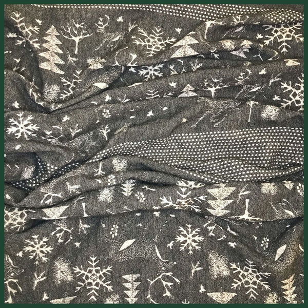 Winter Wonderland Linen/Wool Fusion Blanket